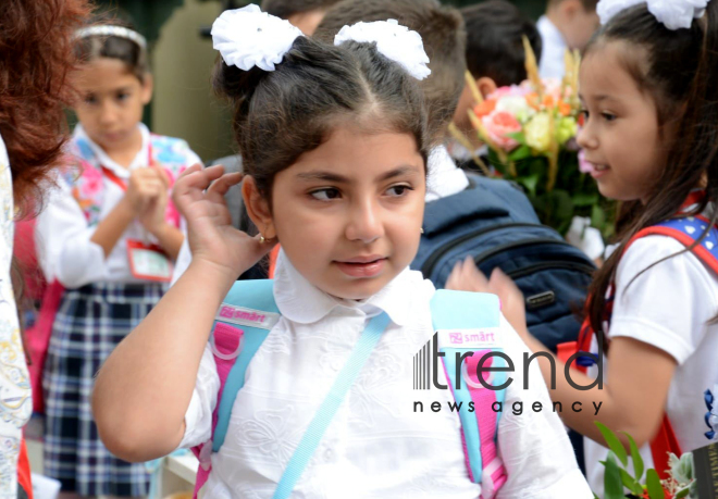 В Азербайджане отмечают День знаний. Азербайджан Баку 22 сентября 2021
